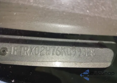 2006 Ford F-150 Stx/Xlt из США, поврежденный, VIN 1FTRX02W76KD99328